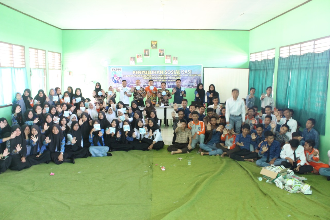 KIE P4GN Dalam Kegiatan Penyuluhan Sosialisasi Dalam Rangka Memperingati Hut FKPPI Ke-41 Tingkat Kabupaten WayKanan KIE P4GN Dalam Kegiatan Penyuluhan Sosialisasi Dalam Rangka Memperingati Hut FKPPI Ke-41 Tingkat Kabupaten WayKanan