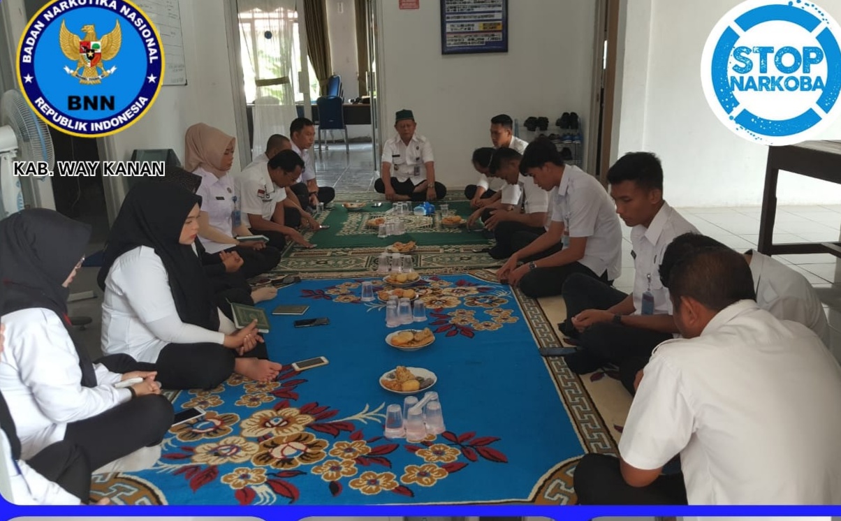 Pembinaan Rohani dan Mental (BINROHTAL) Dilingkungan BNN Kabupaten WayKanan Pembinaan Rohani dan Mental (BINROHTAL) Dilingkungan BNN Kabupaten WayKanan