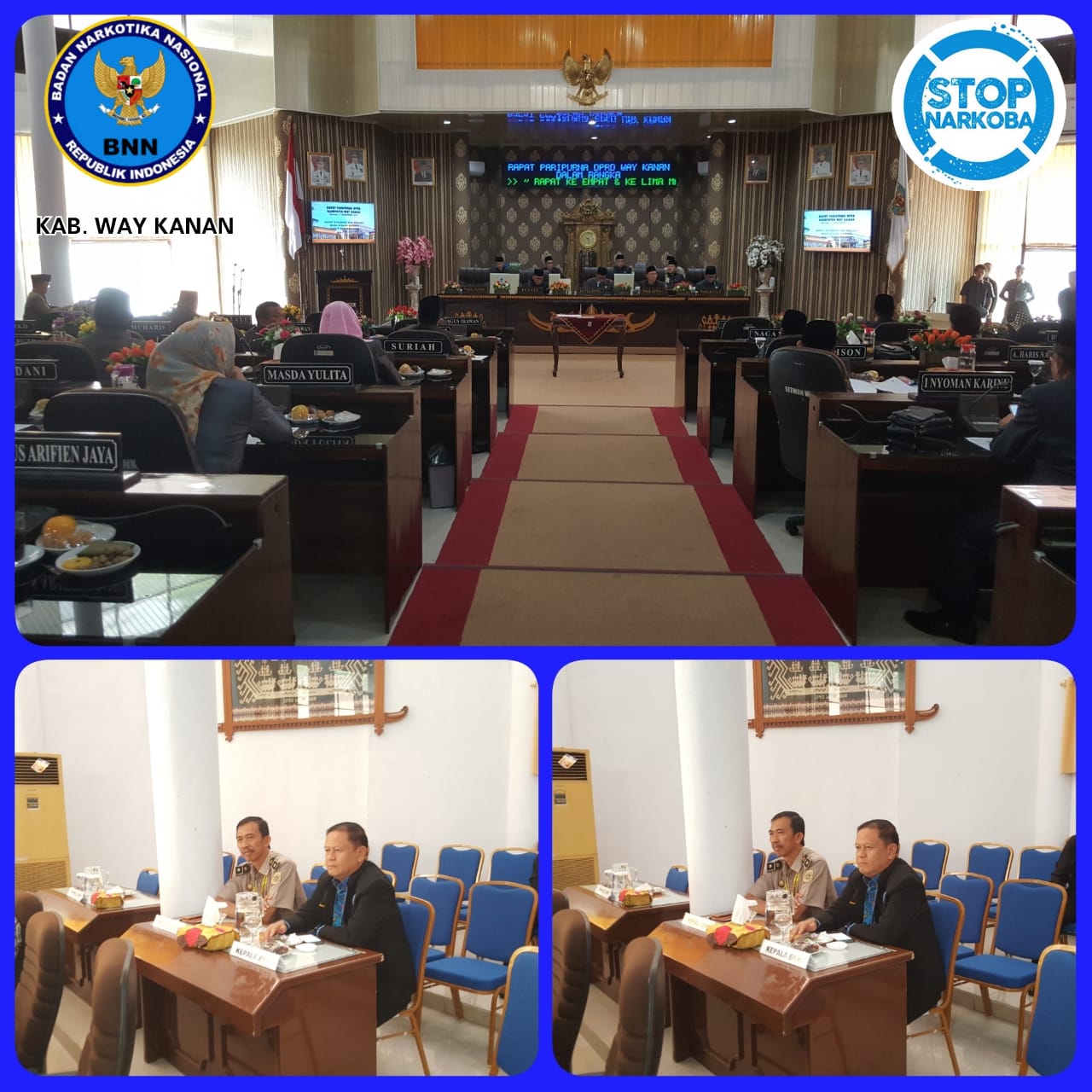 Rapat Paripurna Keputusan Rapat Badan Musyawarah (BANMUS) DPRD Kabupaten Way Kanan Rapat Paripurna Keputusan Rapat Badan Musyawarah (BANMUS) DPRD Kabupaten Way Kanan
