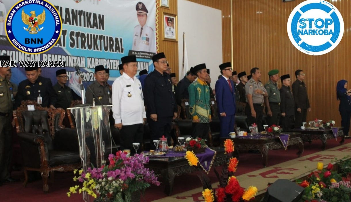 Pelantikan Pejabat Pengawas Administrator dan Fungsional Serta Penjabat Kepala Kampung Dilingkungan Pemerintah Kabupaten WayKanan Pelantikan Pejabat Pengawas Administrator dan Fungsional Serta Penjabat Kepala Kampung Dilingkungan Pemerintah Kabupaten WayKanan