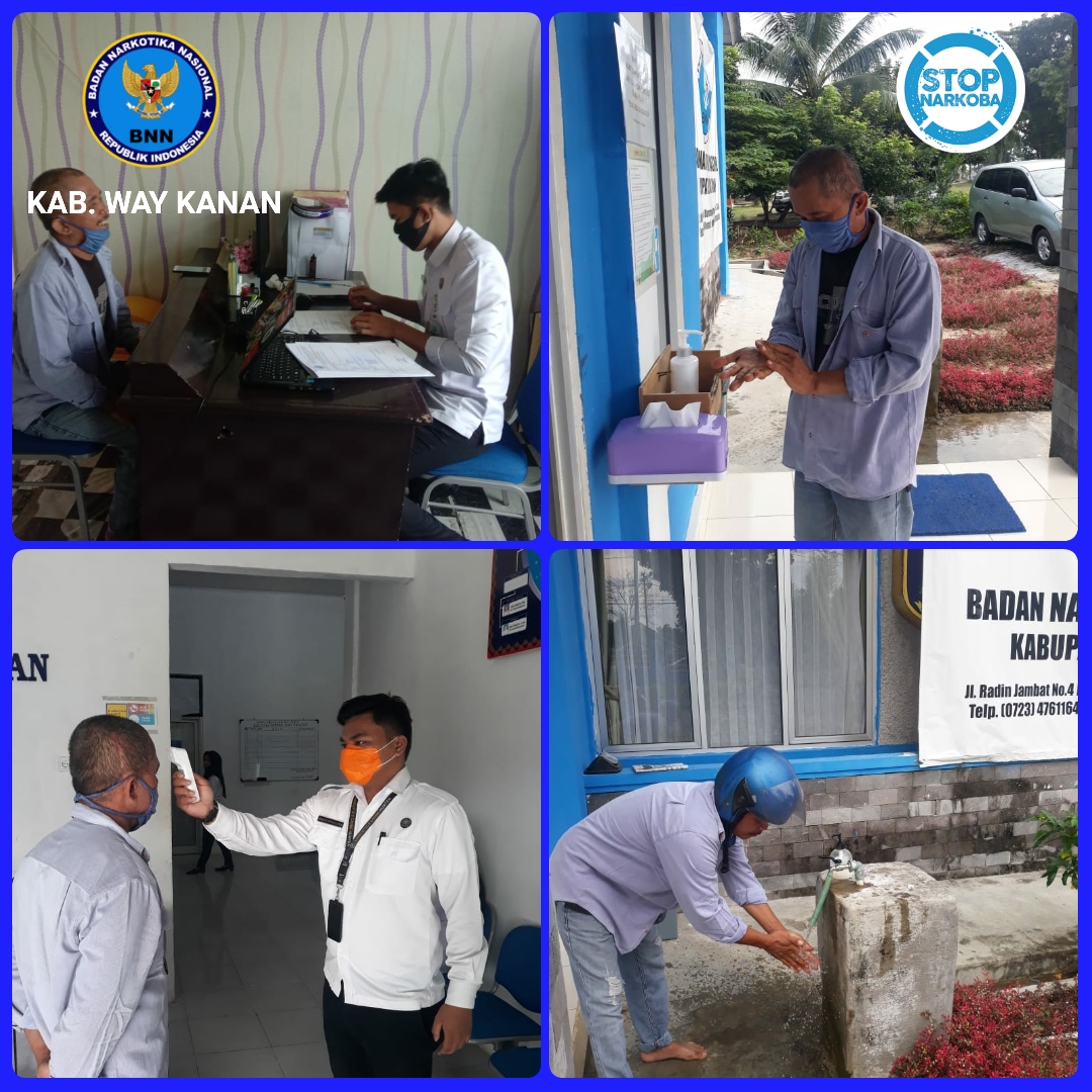 KEGIATAN PELAYANAN KLINIK PRATAMA BNN KABUPATEN WAY KANAN PENERBITAN SURAT KETERANGAN HASIL PEMERIKSAAN NARKOTIKA. KEGIATAN PELAYANAN KLINIK PRATAMA BNN KABUPATEN WAY KANAN PENERBITAN SURAT KETERANGAN HASIL PEMERIKSAAN NARKOTIKA.
