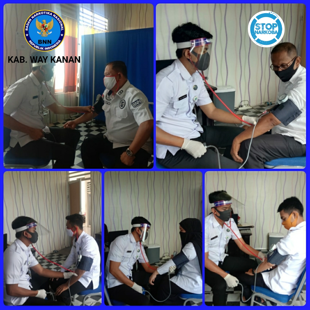 KEGIATAN PENGECEKAN KESEHATAN PEGAWAI BNN KABUPATEN WAY KANAN KEGIATAN PENGECEKAN KESEHATAN PEGAWAI BNN KABUPATEN WAY KANAN